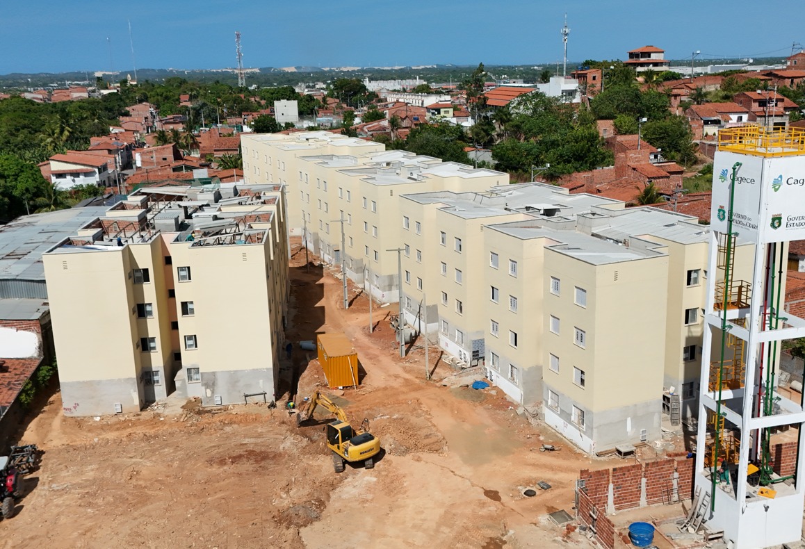 imagem área do Residencial Paupina